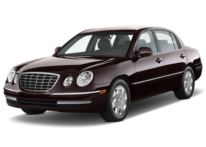 Ворсовые коврики на KIA Opirus 2003 - 2010 в Москве
