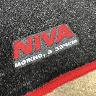 Водительские ворсовые коврики Lada (ВАЗ) Largus 2012&nbsp;-&nbsp;2026 в Москве