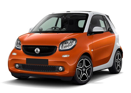 Ворсовые коврики на Smart Fortwo (C453) 2014 - 2025 в Москве