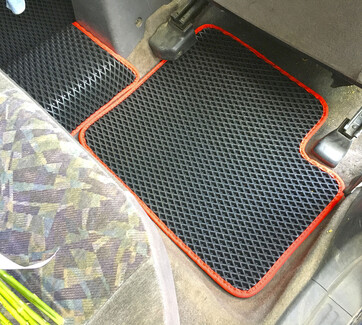 Водительские ворсовые коврики Nissan Sunny (B14) 1993&nbsp;-&nbsp;1999 в Москве