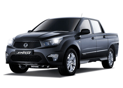 Ворсовые коврики на SsangYong Actyon Sports 2006 - 2016 в Москве