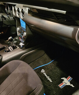 Ворсовые коврики на Ford Mustang VI 2013&nbsp;-&nbsp;2023 в Москве