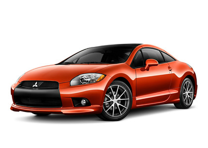 Ворсовые коврики на Mitsubishi Eclipse IV 2005 - 2011 в Москве
