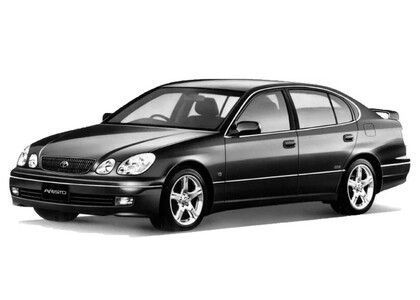 Ворсовые коврики на Toyota Aristo II 1997 - 2004 в Москве