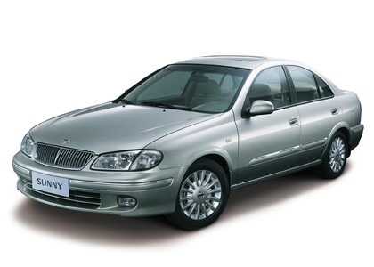 Ворсовые коврики на Nissan Sunny (N16) 2000 - 2005 в Москве
