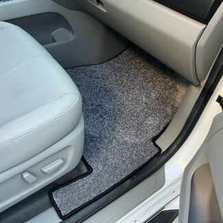 Ворсовые коврики на KIA Carnival III 7 мест 2014 - 2021 в Москве