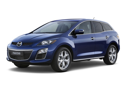 Ворсовые коврики на Mazda CX7 2006 - 2012 в Москве
