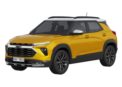 Ворсовые коврики на Chevrolet TrailBlazer III 2019 - 2025 в Москве