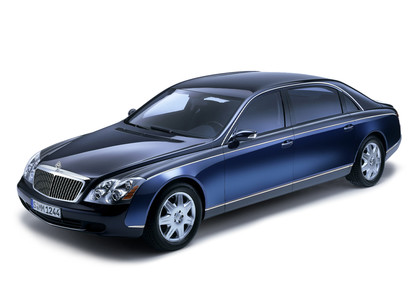 Ворсовые коврики на Maybach 62 и 62S 2002 - 2013 в Москве