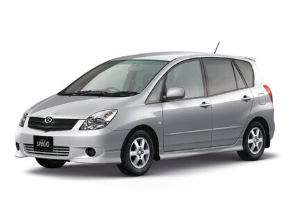 Ворсовые коврики на Toyota Corolla Spacio (E12) 2001 - 2009 в Москве
