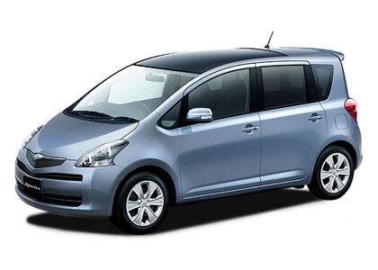 Ворсовые коврики на Toyota Ractis I 2005 - 2010 в Москве