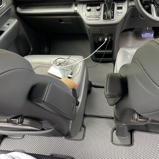 Ворсовые коврики на Honda StepWGN VI 2022 - 2026 в Москве Ворсовые коврики на Honda StepWGN VI 2022 - 2026 в Москве