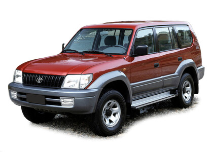 EVA коврики на Toyota Land Cruiser Prado 95 1996 - 2002 в Москве